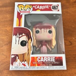 Funko Carrie Pop! Vinyl Figure - Blonde Hair with Pink Dress and Red Blood